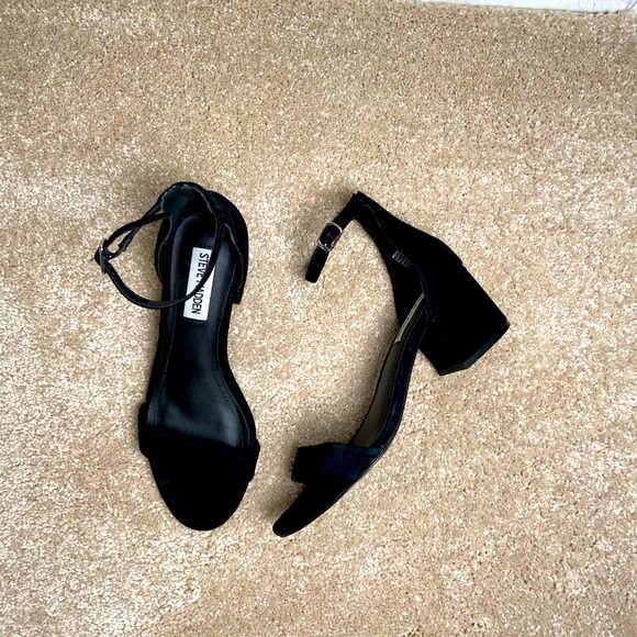 Steve Madden Shoes - Steve Madden Black  Irene Heels size 5.5